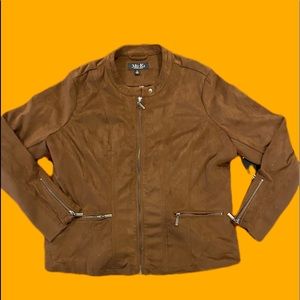 Faux suede jacket Mo-Ka